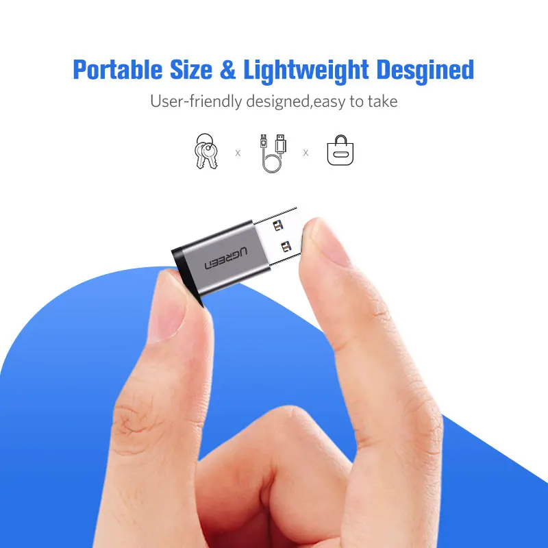 UGREEN Тип C OTG адаптер быстрой USB 3,0 к HDMI адаптер для Macbook Pro Xiaomi Android Huawei P40 конвертер кабель конвертер