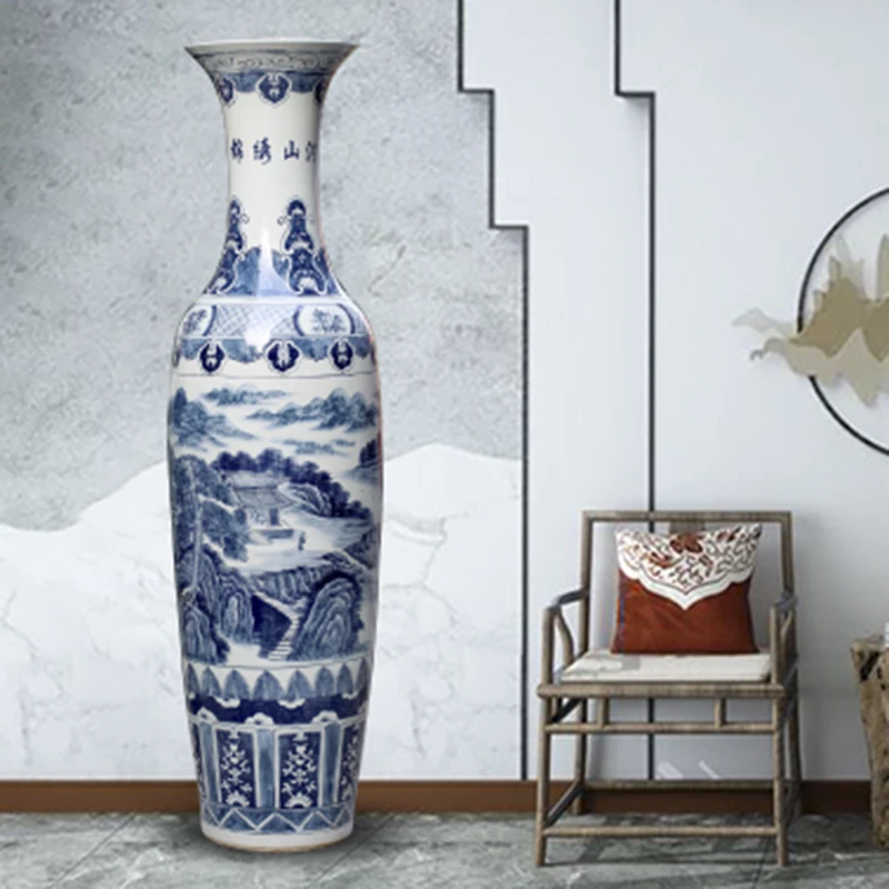 Luxury Tall Floor Vase Large Floor Decorative Flower Vase Home Decor