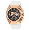 Rose gold/white