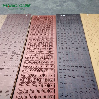 Home Theater Decorative Wall Panels Pattern Acoustic Panel - Buy Wooden