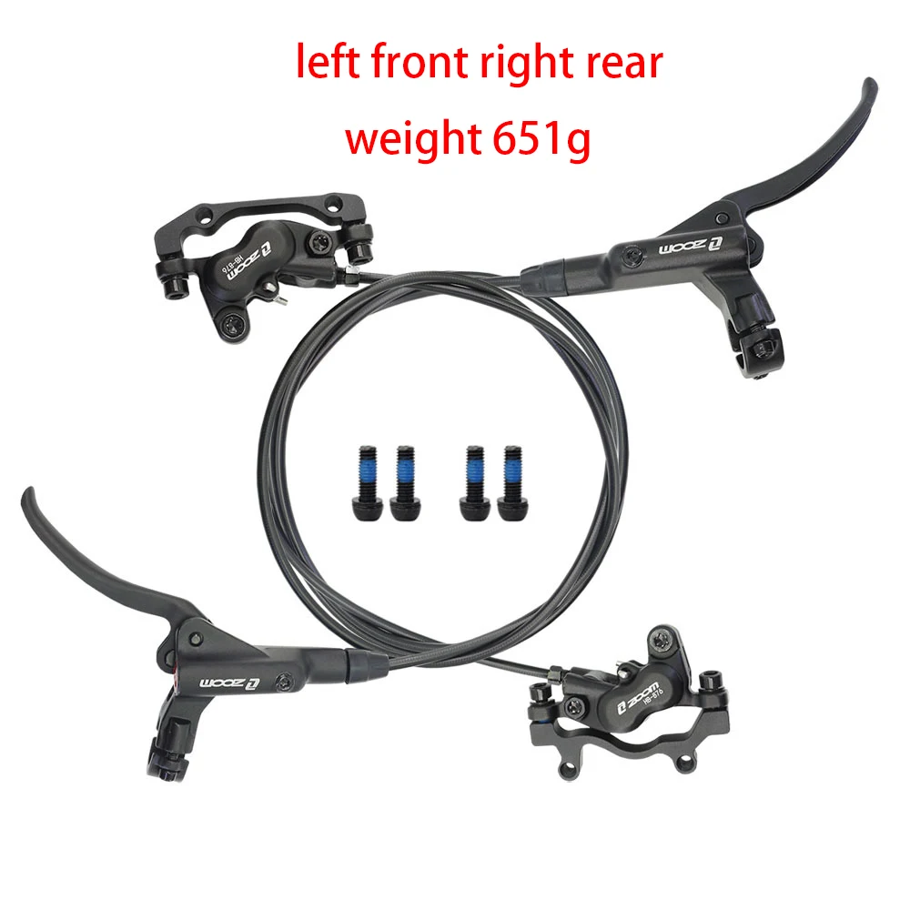 Zoom HB876 Dört Piston MTB & BMX Hidrolik Disk Fren Seti