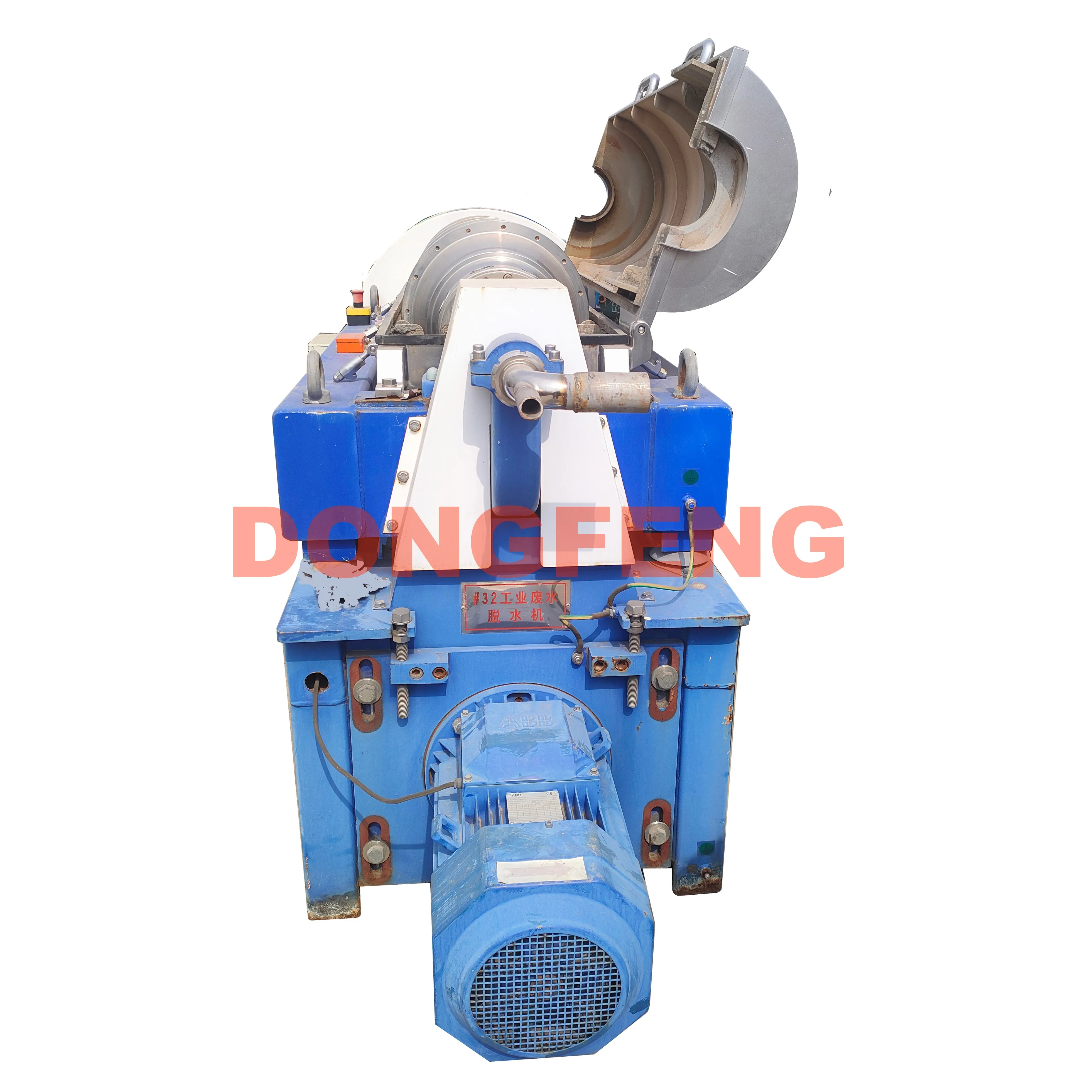 Used Laval ALDEC 404 Decanter Centrifuge for Waste Water Separation Core with Bowl Component
