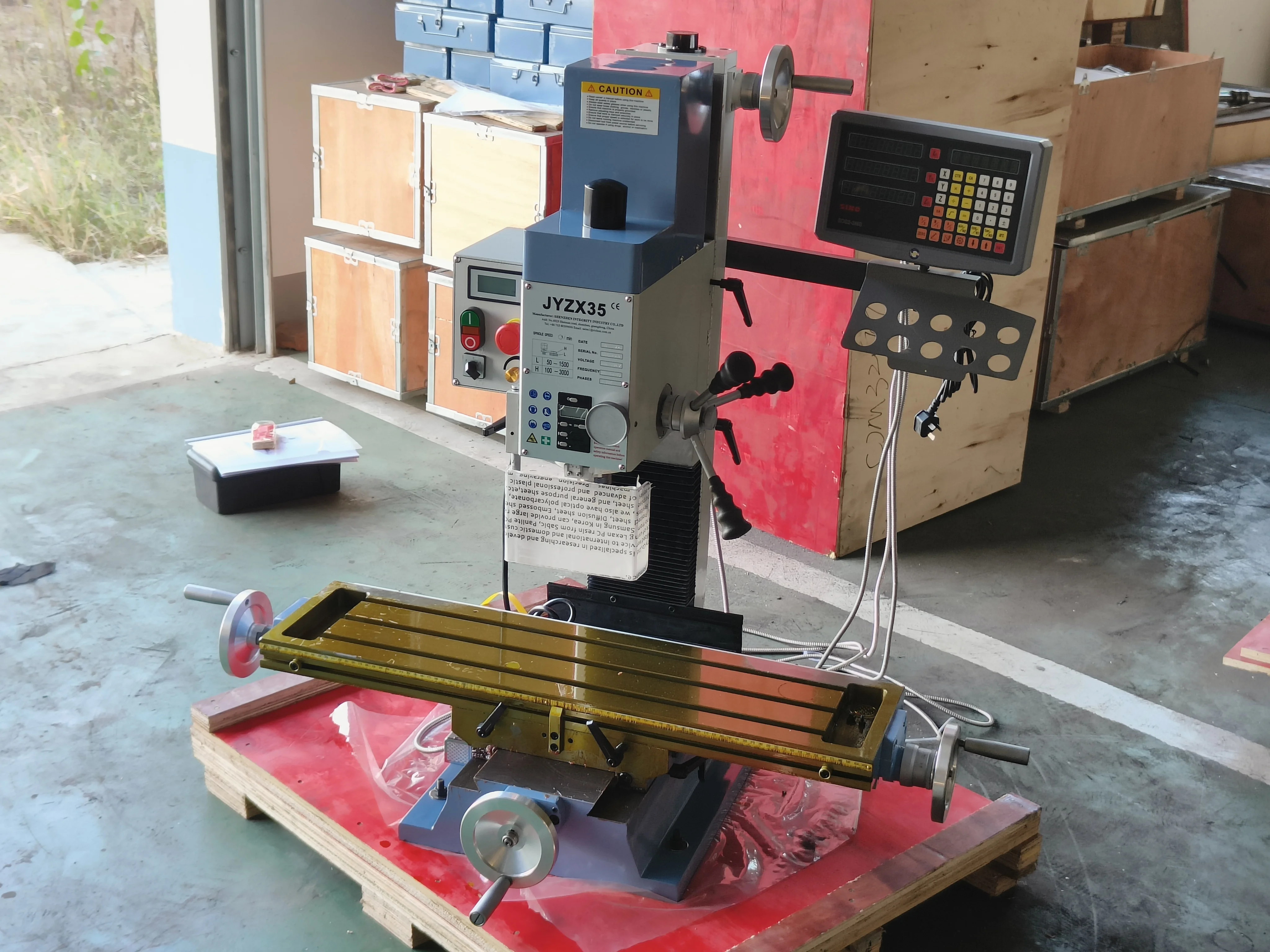 Zay7032g - Precision Vertical Drilling & Milling Machine