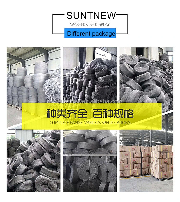 Wholesale China Steel Wool Roll Scrubber Scourer Bulk Kitchen Cleaning