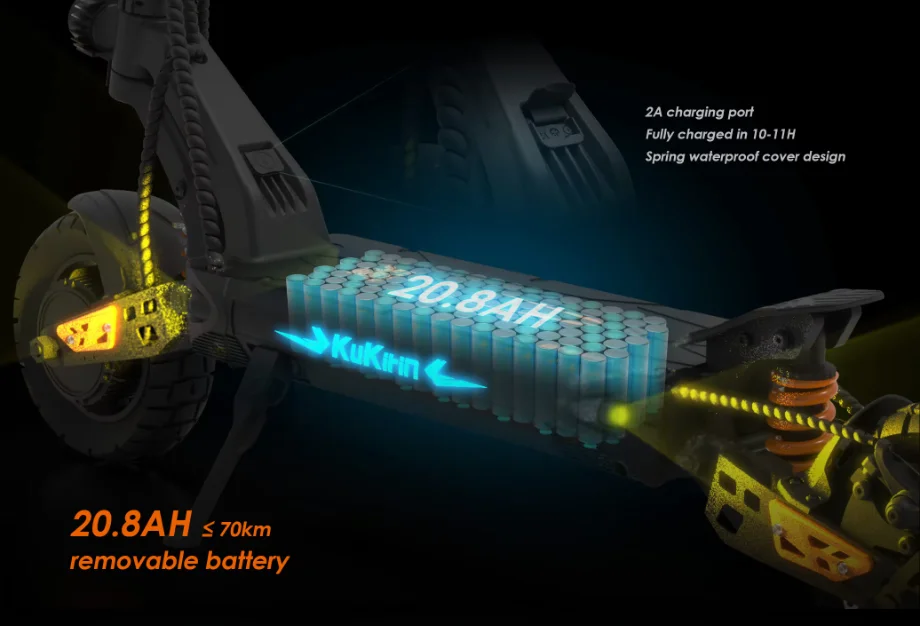 Ultimate Well-priced Cutting-edge Quality Kirin G2 Master All-terrain Electric Scooter for Ages