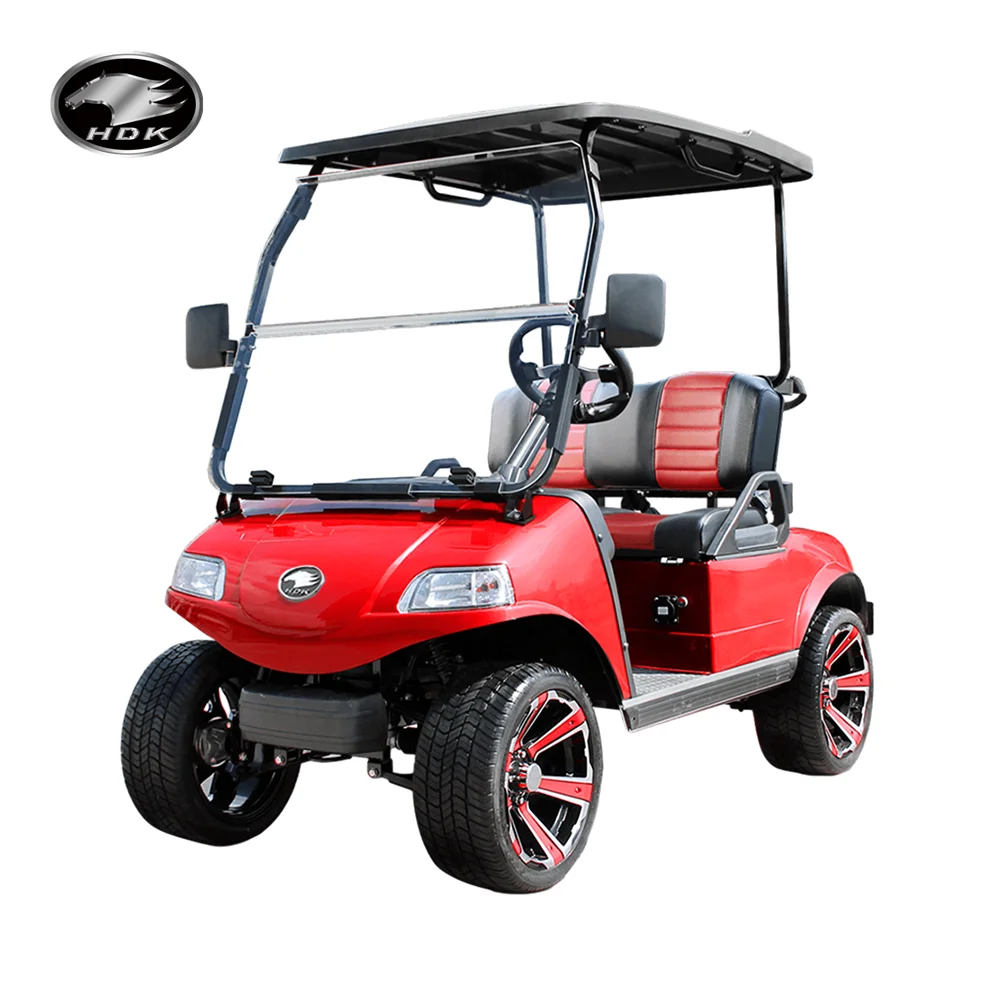 HDK EV Utility Vehicle Mini Buggy Trolley UTV 2 Seats 48V Trucks Jeep Gokart Electric Golf Cart