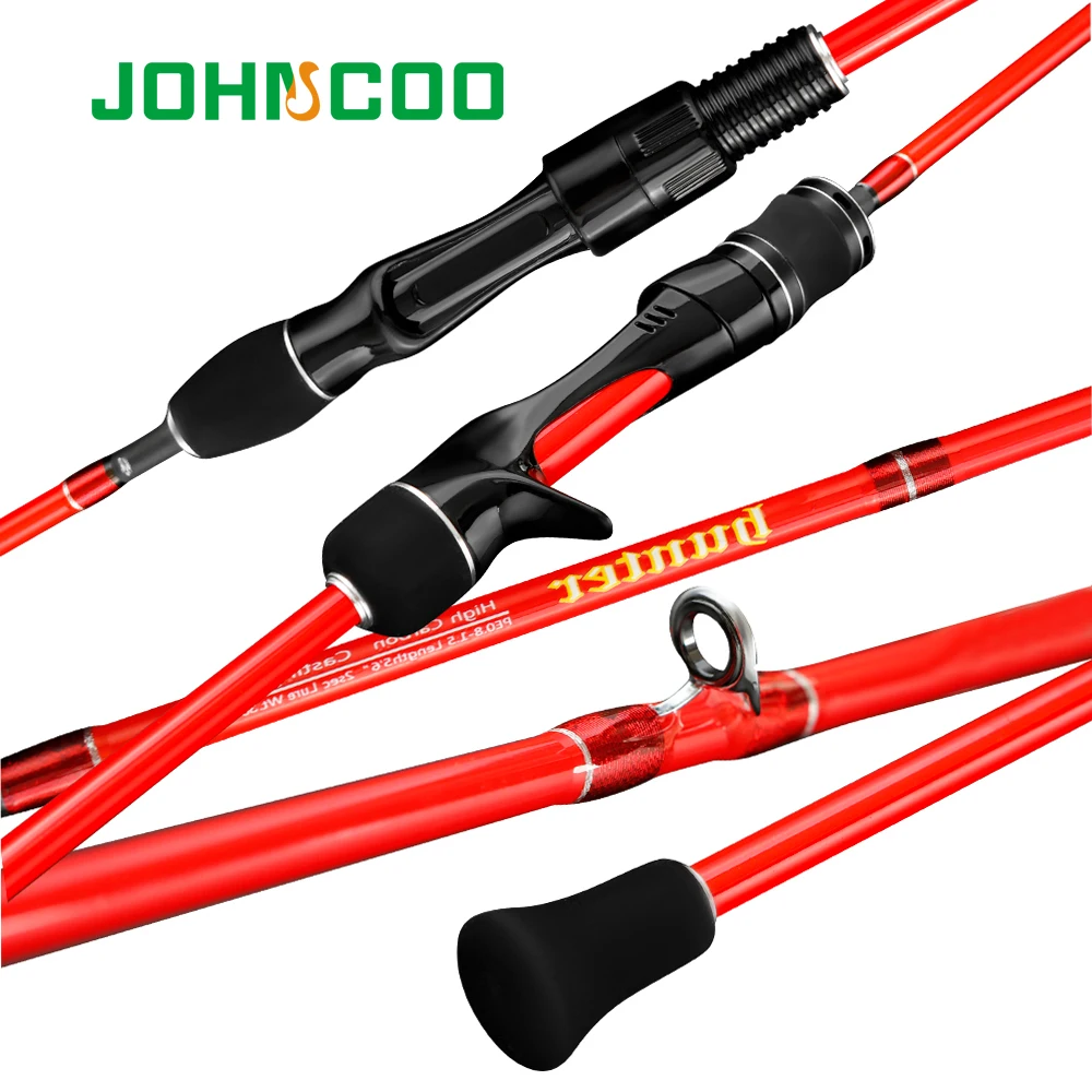 JOHNCOO High Carbon 1.68m1.8m1.98m jigging rod