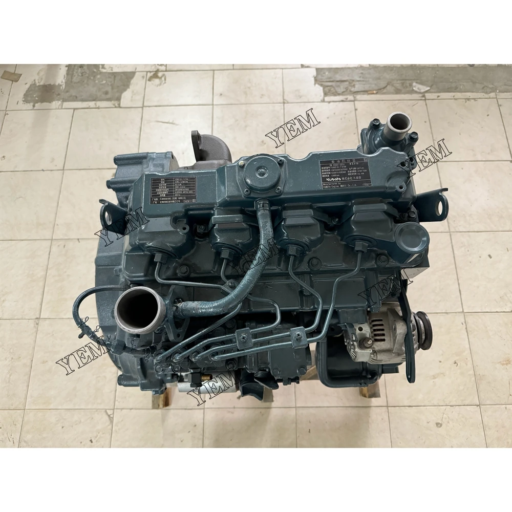 New V2607 Complete Engine Assembly 2000RPM 42.4KW for Kubota Parts 5