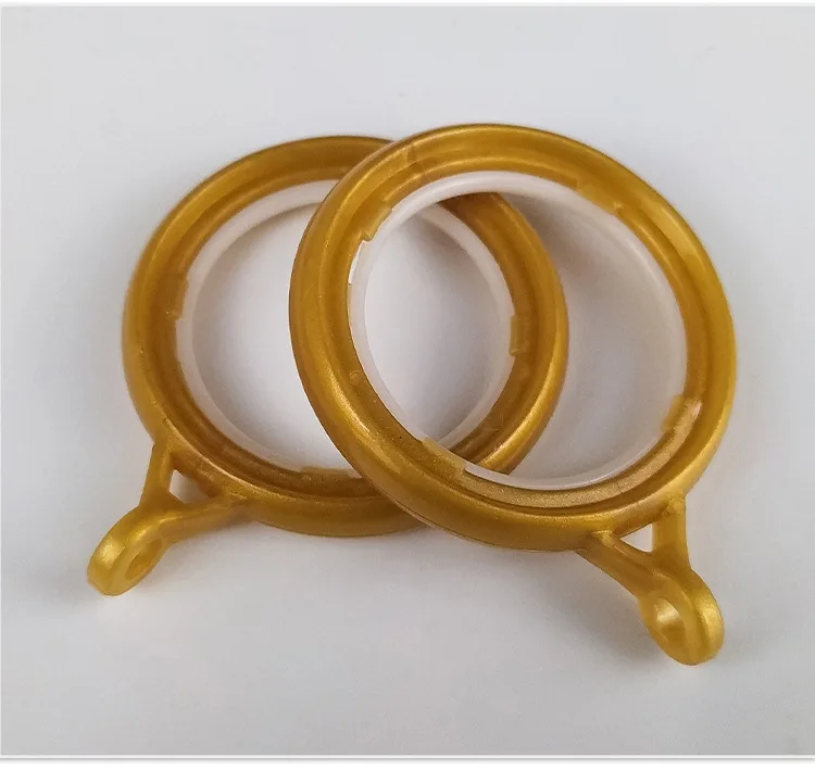 Curtain Accessories Hanging ring Mute mute curtain hook  Roman rod hook hanging curtain hanging ring supplier