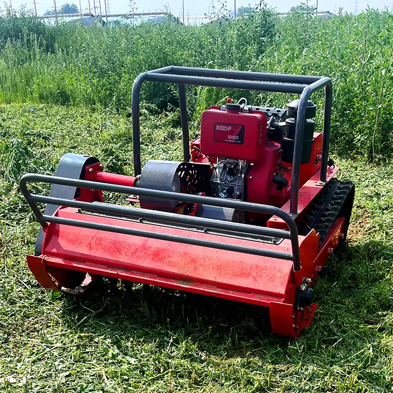 中国工場製 ディーゼルエンジン小型ロボット芝刈り機 800mm/1000mm/1200mm