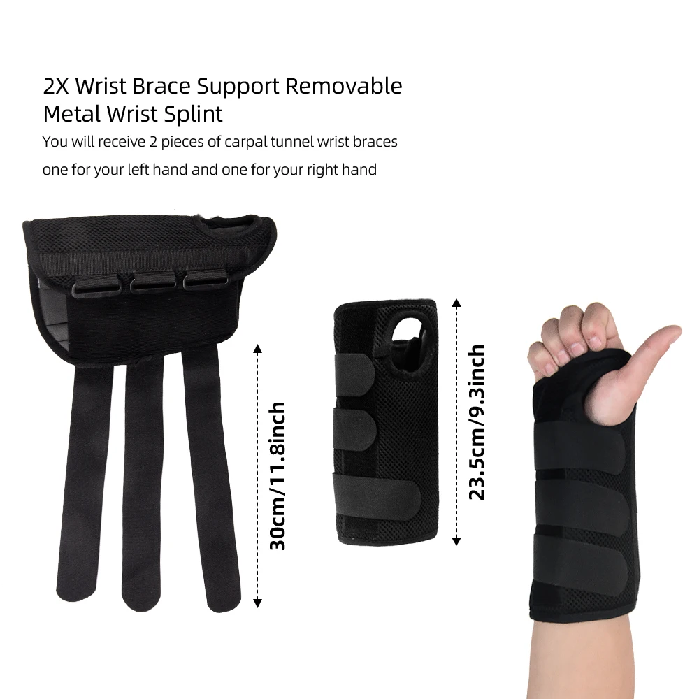 Relieve The Pain Fractures And Sprains Adjustable Wrist Brace Carpal