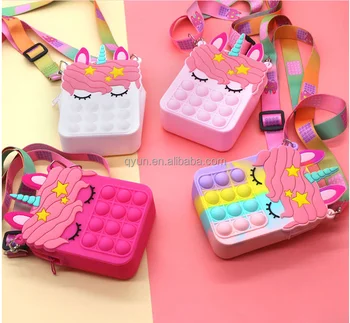 Dongguan Factory Direct sales Professionally produced unicorn purse unicorn bag for purchasing agent