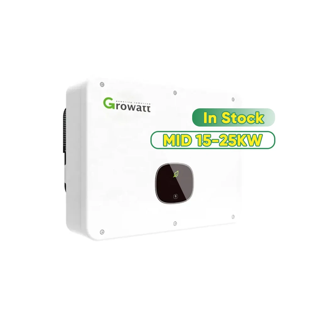 In Stock Growatt MID 25KW Dual MPP Trackers On Grid Solar Inverter with Wifi