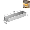 30*10*6 cm Argento