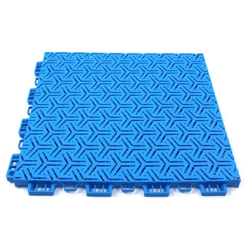 Factory Price New Design 304.8*304.8*16 mm Thick Anti-Slip Wear Resistance PP Interlocking Tile for Basketball Court