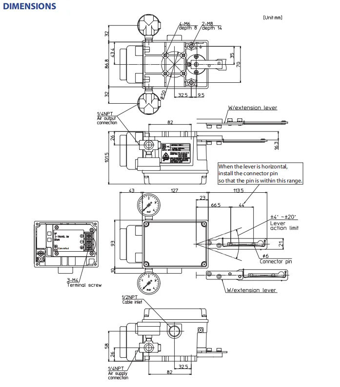 Control Valve With Pneumatic Actuator And Azbil Avp100,Avp102 Pneumatic ...