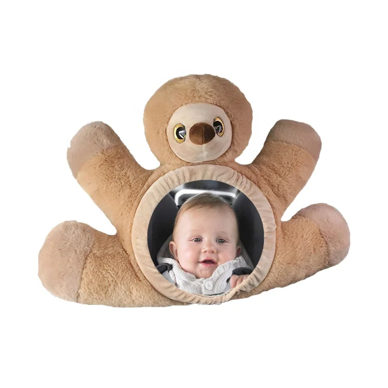 sloth car seat toy