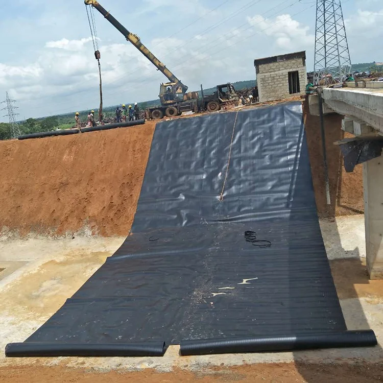 1.5mm HDPE Impervious Geomembrane Liner for Heap Leach Pad for Zimbabwe