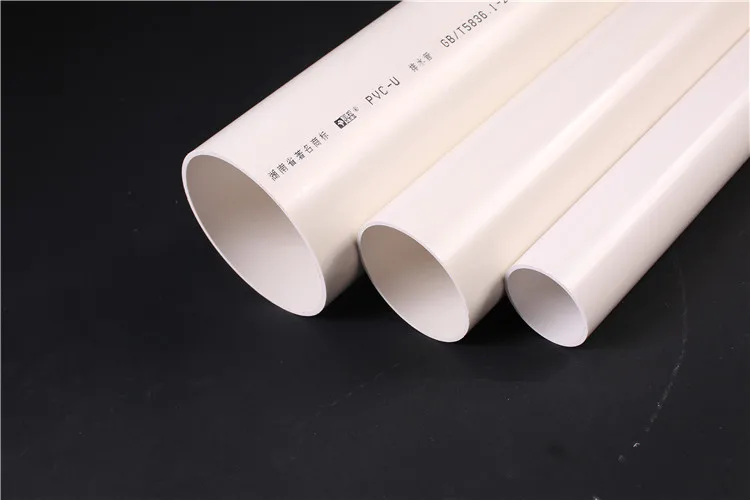 Upvc Plastic Pipes Are Acid-base And Corrosion-resistant Pvc Water Drain Pipe White Waste Water Drain Rotating Pipe