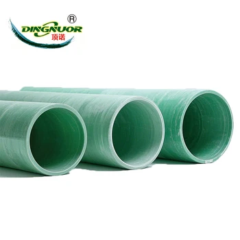 Lightweight high-strength customized fiberglass pipe large-diameter fiberglass water pipeline buried sand clamped sewage pipe