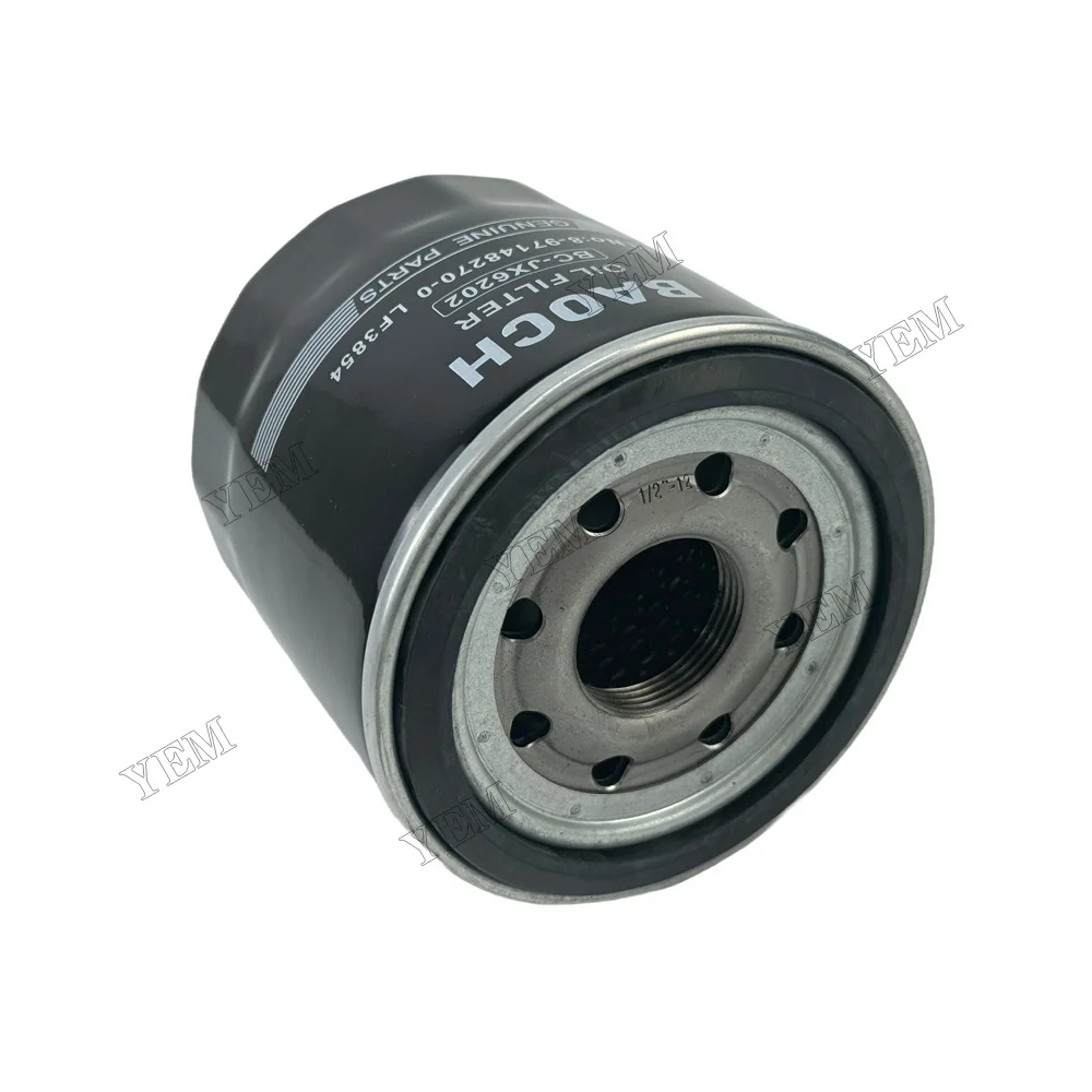 Oil Filter 8-97148270-0 BC-JX6202 LF3854 Fit for Isuzu 4HK1 Machinery Engine Parts