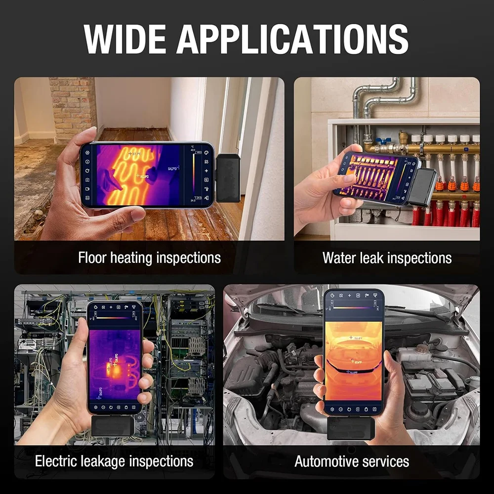 Hti 203u Multi Color Check Camera Mobile Thermographic Camera