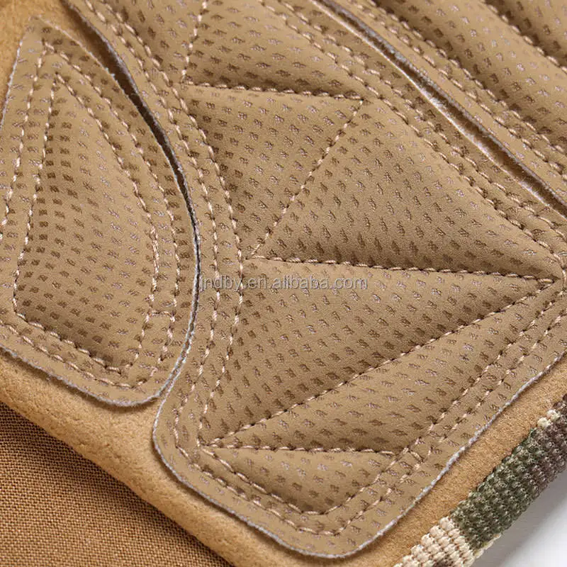 Outdoor CS Game Equipment Half Finger Gloves Custom Paintball Fingerless Tactical Gloves aperçu 6