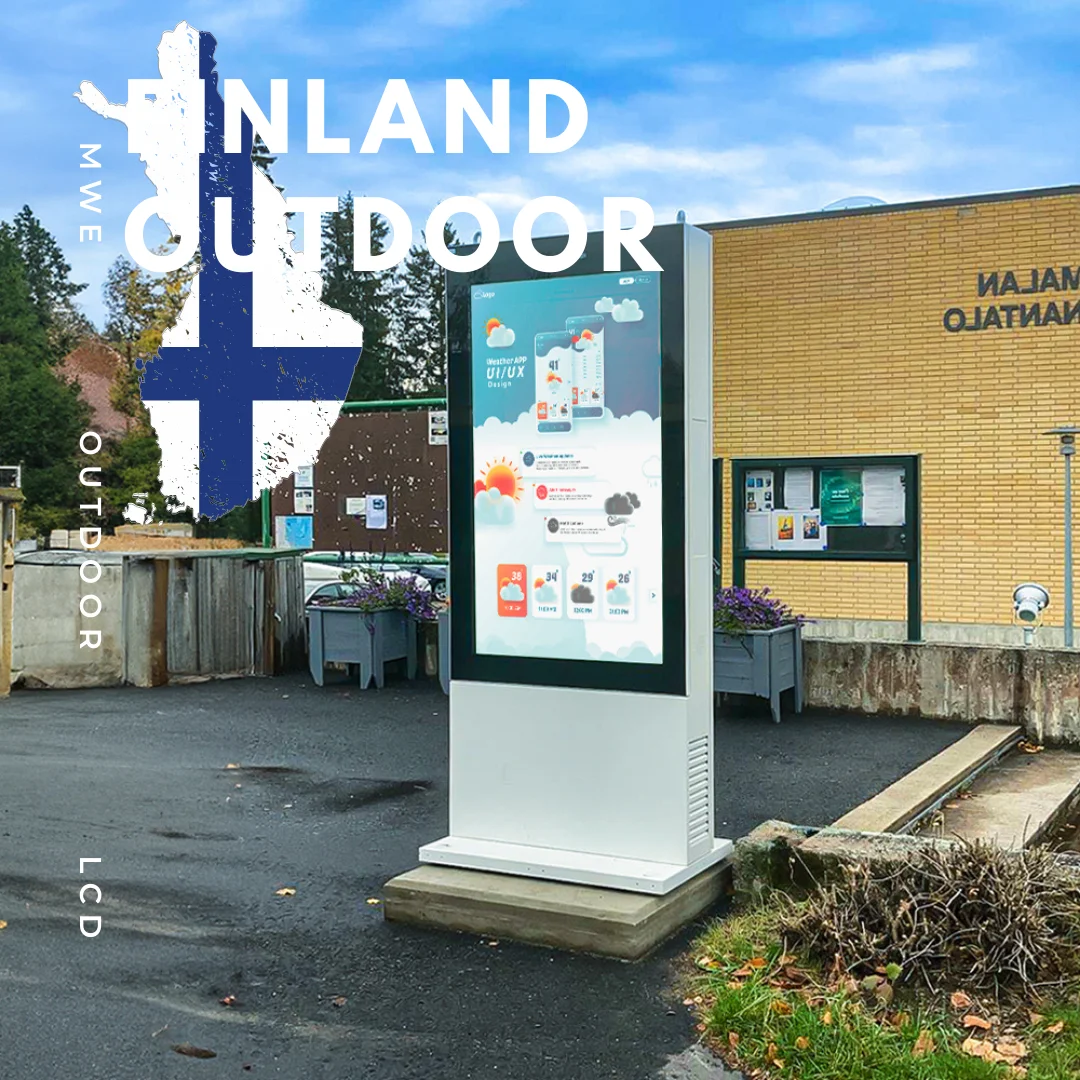 Dominican Outdoor LCD Digital Signage Display European Advertising Display Project case Shenzhen City Marvel Technology Co Ltd