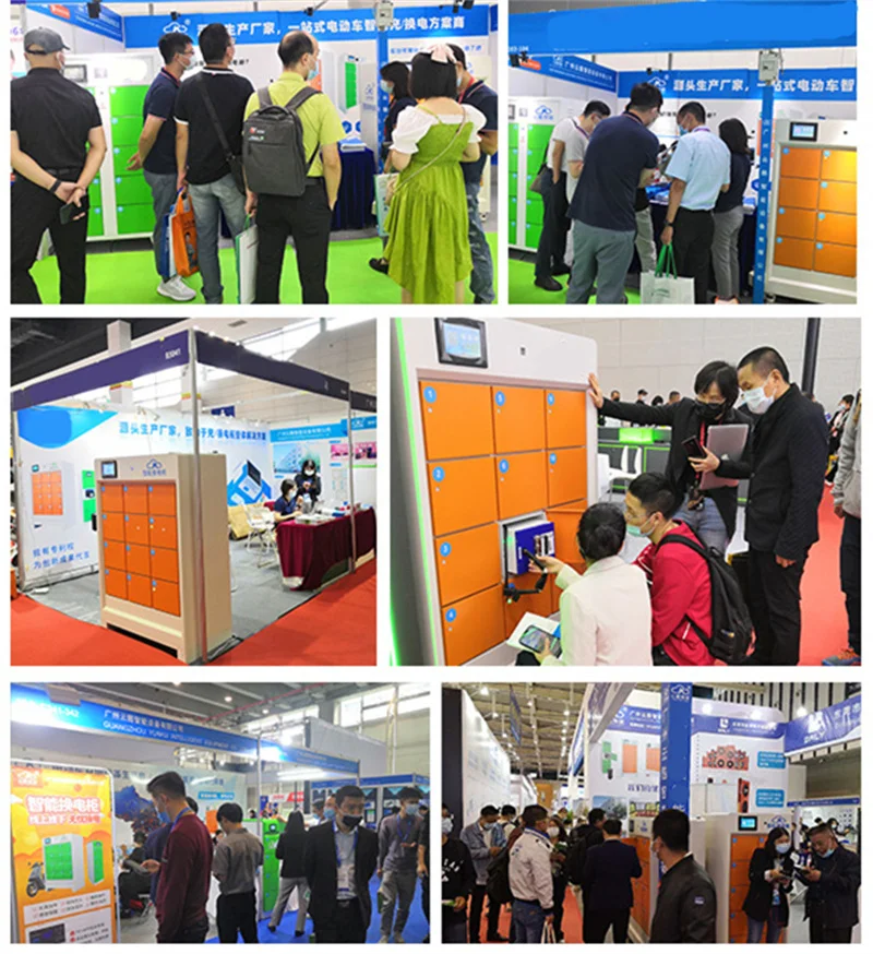 Smart 5 Door Power Exchange With Wheels Touch Screen Operation