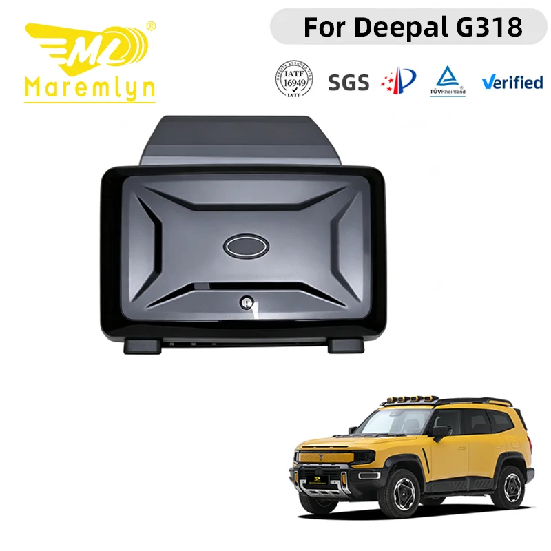Maremlyn Waterproof Side Storage Tool Box for Deepal G318 External Side Backpack Off-Road Travel Manganese Steel Exterior Accessory