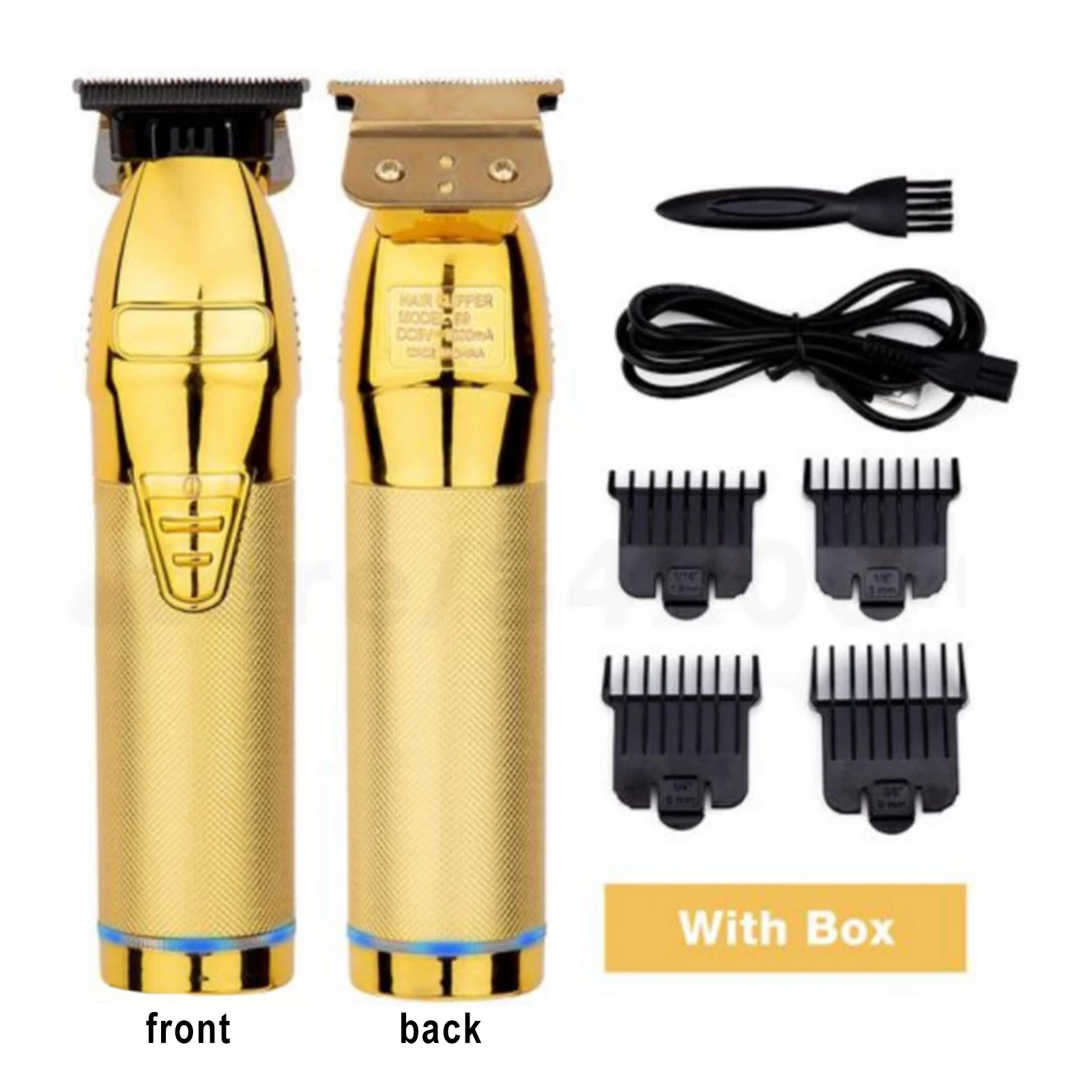 2022 New Arrival Golden Metal Color  Baldhead Cutter Hair Cutting  Machine Clipper Beard Trimmer For Men Barber - Buy Professional Hair  Cutting Machine With 250 Minutes Runtime & Lcd Display Cordless