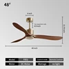 48IN-Antique bronze