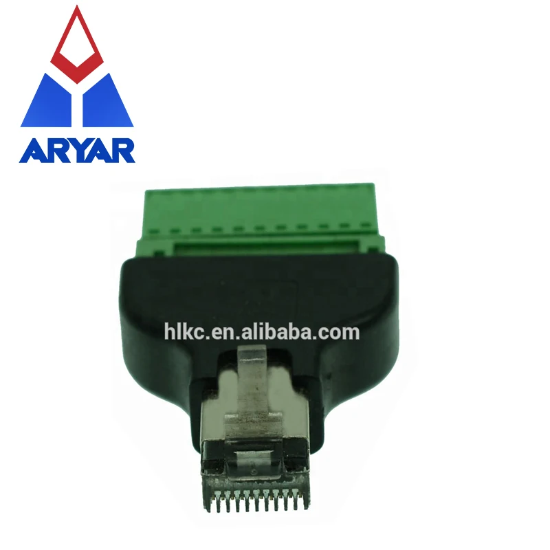 RJ50 10P10C Plug Shielded 10 Pin Connector - Reliable & Durable
