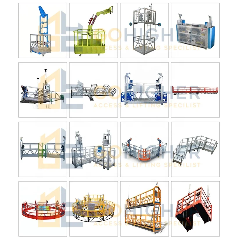 Rails for Monorail Suspended Platform Bmu Gondola Single Rail Sliding Suspended Platform