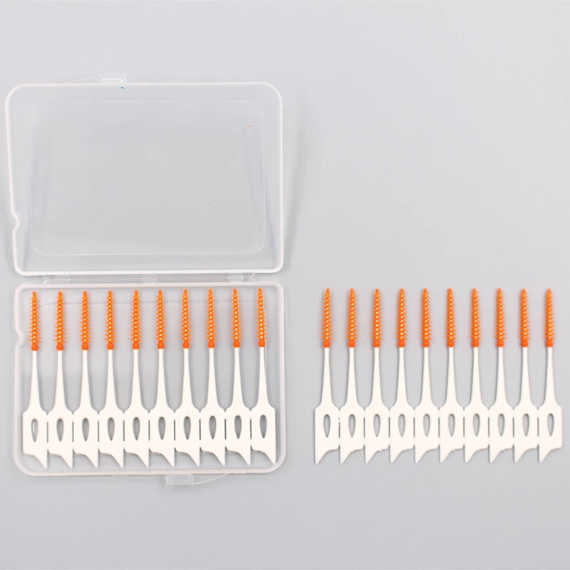 Ортодонтическая зубная щетка и межзубная щетка для ухода за деснами