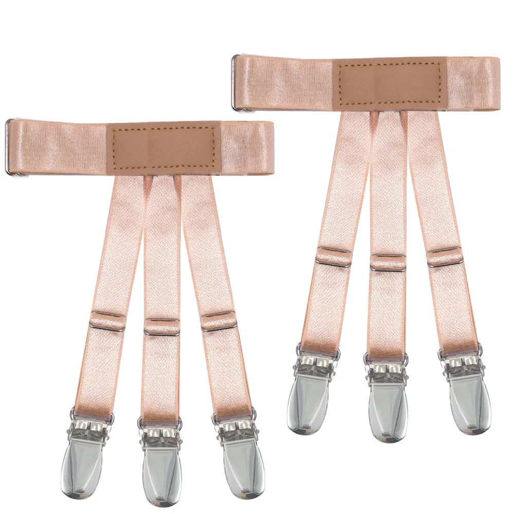 High Quality Adjustable Elastic Band Garter Holder for Men
