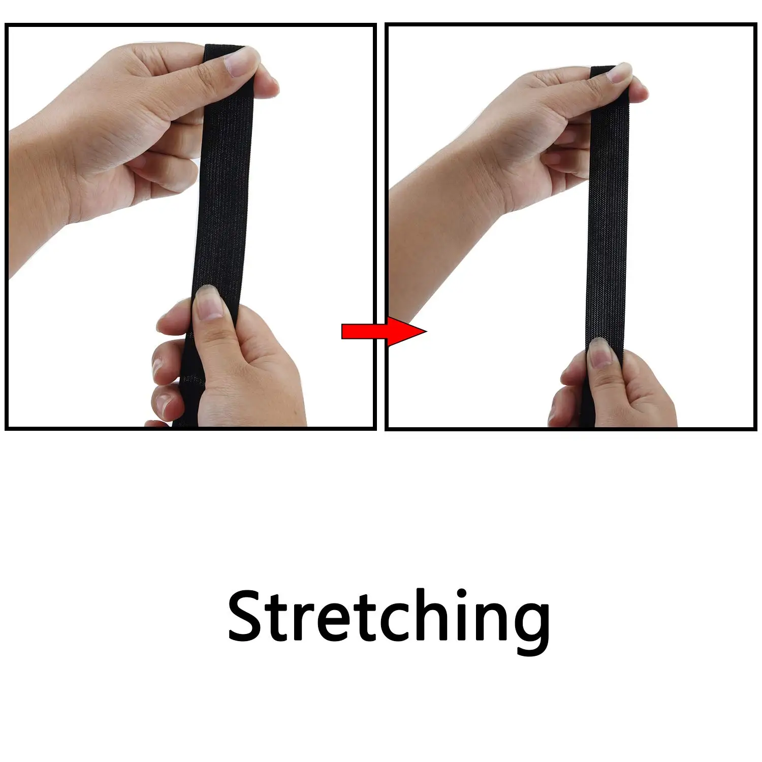 Black Elastic Band Elastic Straps Stretch Elastic For Sewing Buy