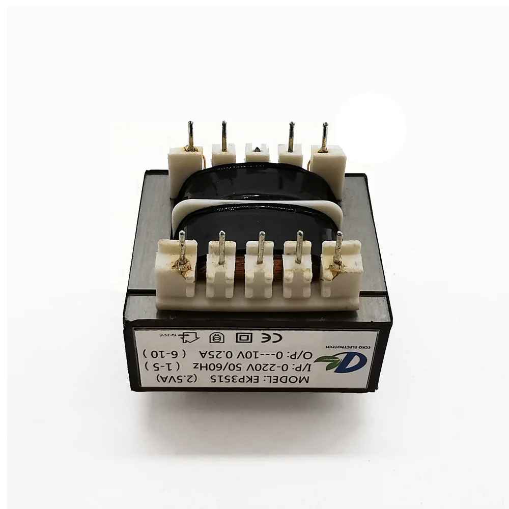 Mini Ei Type Audio Output Transformer With 12V 24V 5VA 6VA