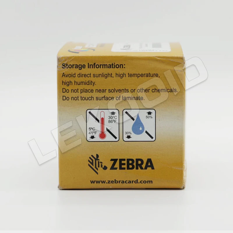 Zebra ZXP Series 8 Top Clear Overlaminate 800084-914 with Full 