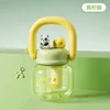 Double Drink - Panda Lime Green Teapot