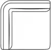 Square chaise lounge