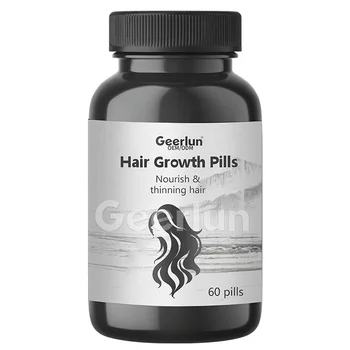 OEM Hot Sale Natural Vitamin Biotin Complex Capsules Keratin Booster Hair Growth Pills Supplement for Thicker Hair