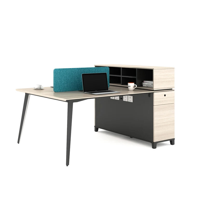 Modern Design Executive Office Desk 2 4 6 8 Staffs Workstation Desk Table Office Desk and Chair Set