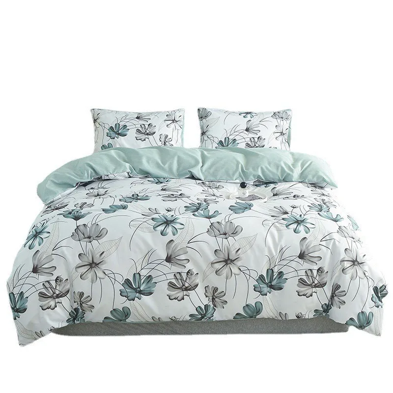 Amytong Quality Korean Summer Single Type a Quilt Cover Embroidered Pattern