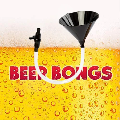 Customized Color Single Or Double Header Beer Funnel Bong Drinking