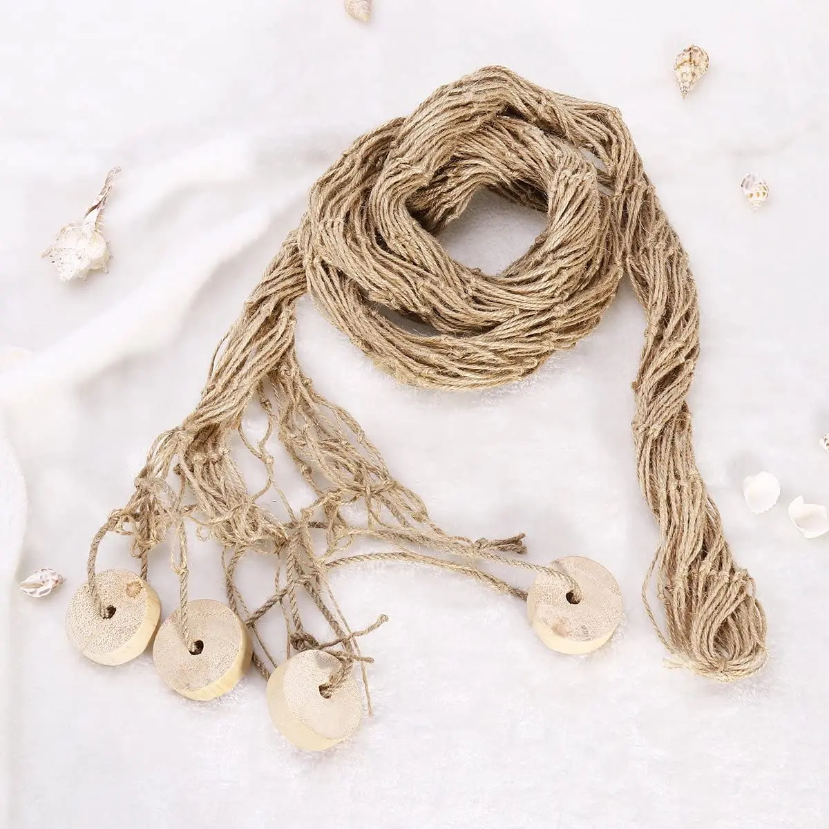 Wholesale Fishing Net Decor - Natural Fish Net Party Decoration