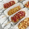 custom fold-free style corn dog tray