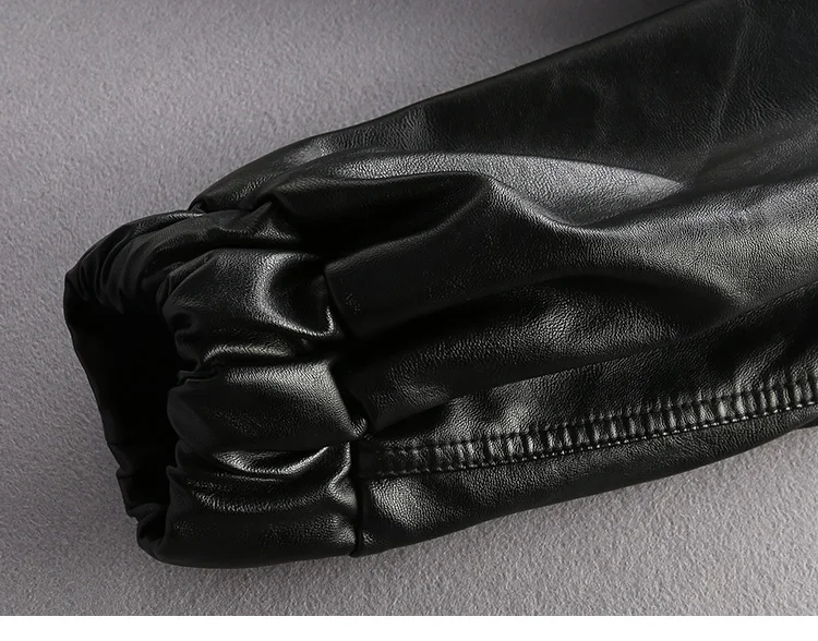 Men's Embroidered Leather Jacket Loose Casual Winter Style_voghion.com