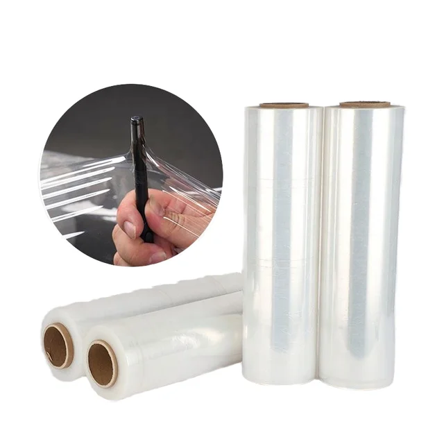 High Quality PVC Stretch Film PE Wrapping Soft Food Grade Moisture-Proof Factory Price Casting Process for Packing