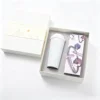 White lock coffee cup electric massage comb two-piece set